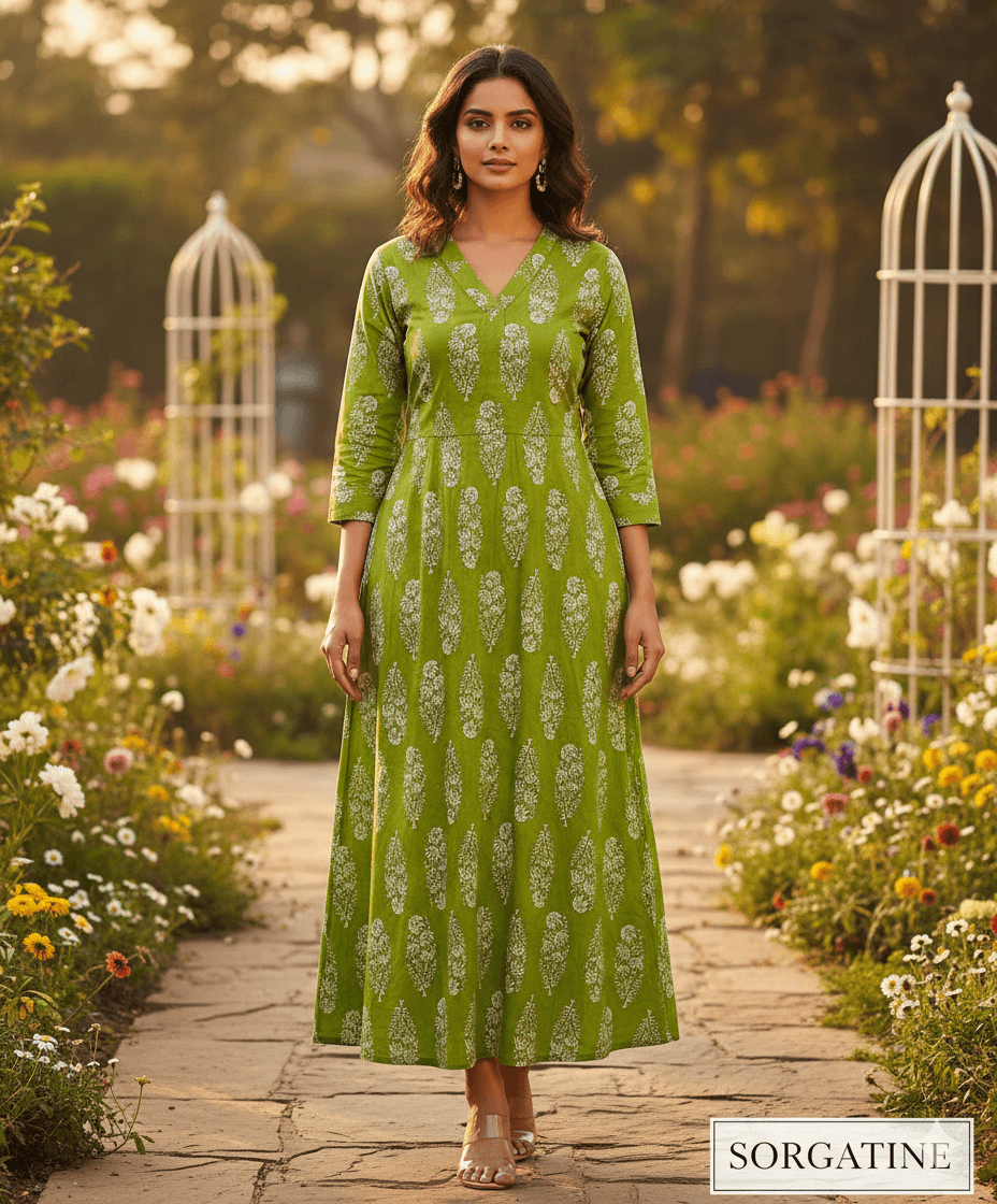 Floral Print Daily Kurti